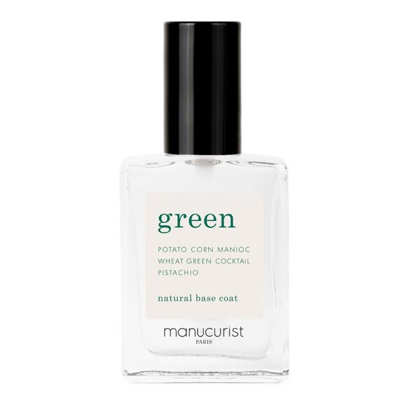 Green - Nail Polish Base Coat, MANUCURIST