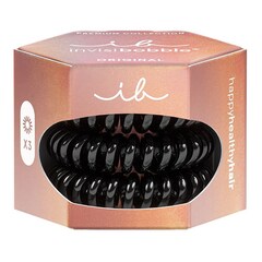 Original Premium - True Black Hair Scrunchies, INVISIBOBBLE