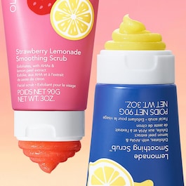 Strawberry Smoothing Scrub - Återuppbyggande ansiktsskrubb med AHA
