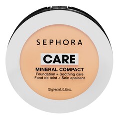 Vårdande mineralpuder (Care Minéral Compact) - Foundation + Lugnande vård, SEPHORA COLLECTION