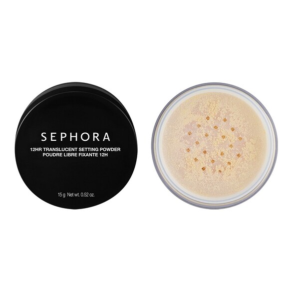 Loose Setting Powder 12H - Hållbart, matt och transparant löspuder, SEPHORA COLLECTION