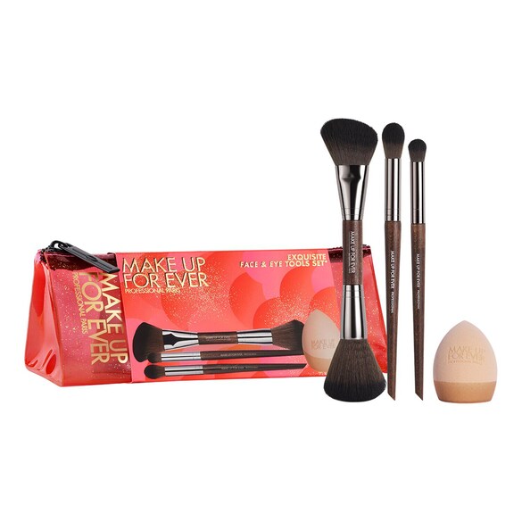 Exquisite Face & Eye Tools Set – Set med sminkborstar, MAKE UP FOR EVER