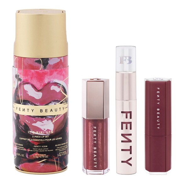 It's Riri Szn - Kit med 3 produkter för läppar i nyansen Riri, FENTY BEAUTY