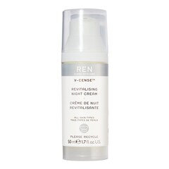 V-Cense - Revitalising Night Cream, REN CLEAN SKINCARE
