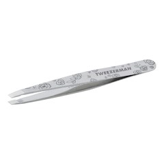 Slant Pincett - Slant Pincett, Rose Etched, Tweezerman