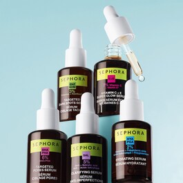 Targeted Anti-Aging Serum - Face & Neck Serum with 1% Bakuchiol & Vitamin E