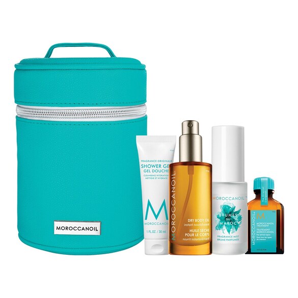 Dive Into Hydration - Kit med fuktgivande hårprodukter, MOROCCANOIL