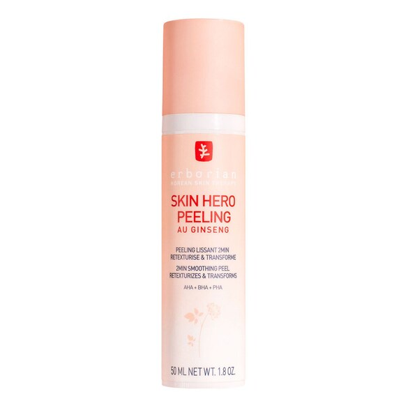 Ginseng Skin Hero Peeling - Smoothing peel retexturizes & transforms, ERBORIAN