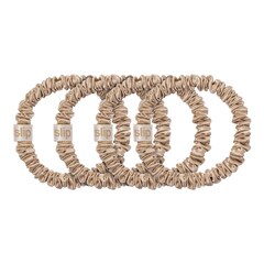 Pure Silk Skinny Scrunchies Blonde - Hair Accessories, SLIP