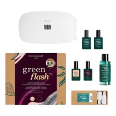 Green Flash Beige Aubergine - Gift set, MANUCURIST