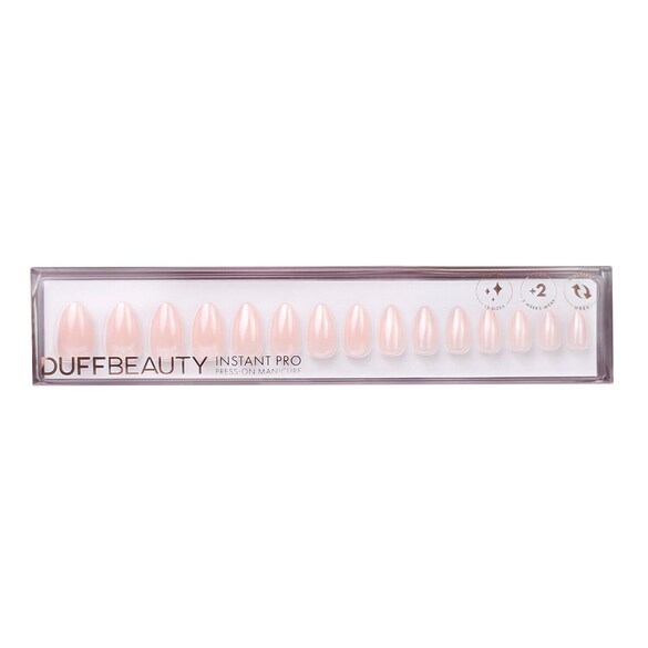 Glazed Donut Medium - Instant Pro Press-on Manicure, DUFFBEAUTY