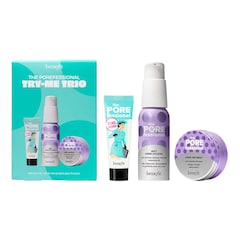 The POREfessional Try-Me Trio -  Mini Oljerengöring, Lermask & Primer, BENEFIT COSMETICS