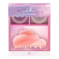 CloudPop Hair Spiral and Hair Claw Set, INVISIBOBBLE