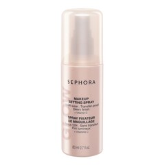 GLOW Makeup Setting Spray - 12 timmars hållbarhet, kladdfri, lysterfull finish, SEPHORA COLLECTION