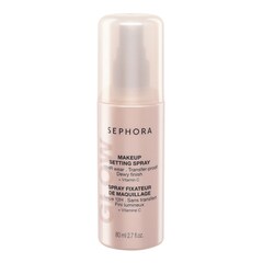 GLOW Makeup Setting Spray - 12 timmars hållbarhet, kladdfri, lysterfull finish, SEPHORA COLLECTION