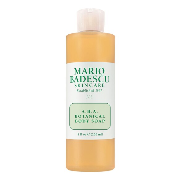 AHA Botanical Body Soap - Rejuvenating Body Wash, MARIO BADESCU