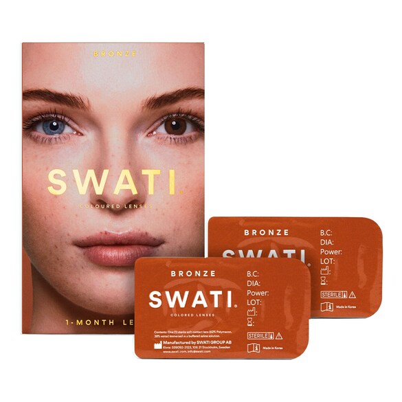 1 Month Lenses - Bronze, SWATI COSMETICS