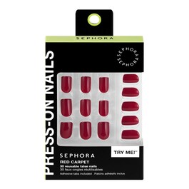 Kit Faux-Ongles Réutilisables, Pads Adhésifs - Gel-effekt, proffsresultat