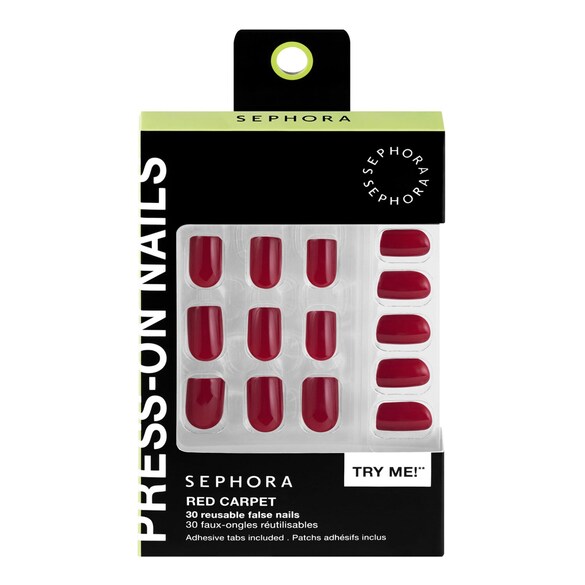 Kit Faux-Ongles Réutilisables, Pads Adhésifs - Gel-effekt, proffsresultat, SEPHORA COLLECTION