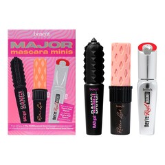 Major Mascara Minis – Volymgivande, lockande & förlängande mascaraset i mini, BENEFIT COSMETICS