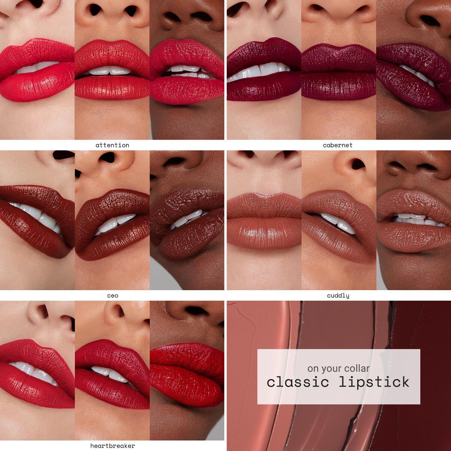 On your collar Classic Lipstick