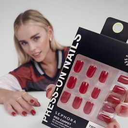 Reusable False Nail Kit, Adhesive Pads - Gel-effekt, proffsresultat