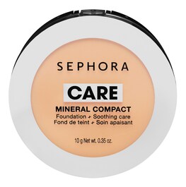 Vårdande mineralpuder (Care Minéral Compact) - Foundation + Lugnande vård