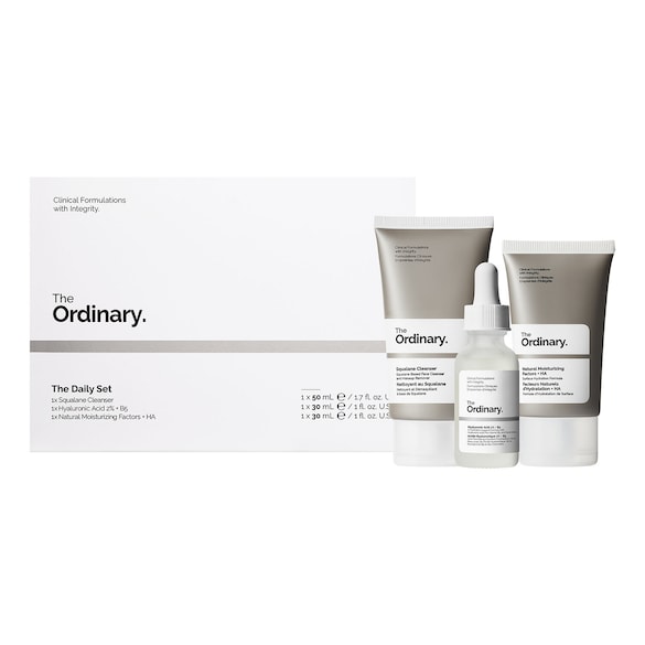 The Daily Set - Hudvårdsrutin, THE ORDINARY