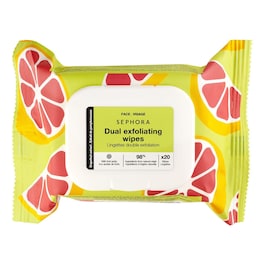 Dual Exfoliating Wipes Grapefruit Extract + Fruit Acids image
