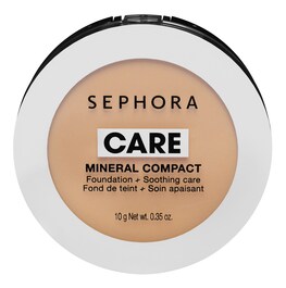 Vårdande mineralpuder (Care Minéral Compact) - Foundation + Lugnande vård