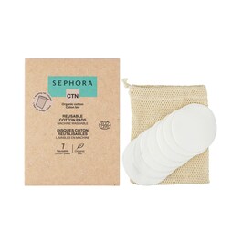 Reusable Cotton Pads - 7-day kit - organic cotton