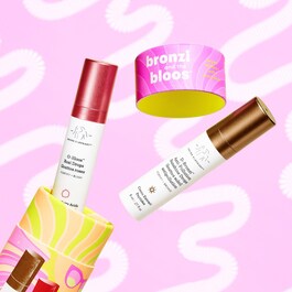 Bronzi and the bloos™ - Ansiktsbehandlingsset med solfritt brun- och rosenserum