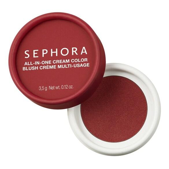 Flerfunktionell krämrouge - Friskt naturligt utseende + Vård mot färglös hy, SEPHORA COLLECTION