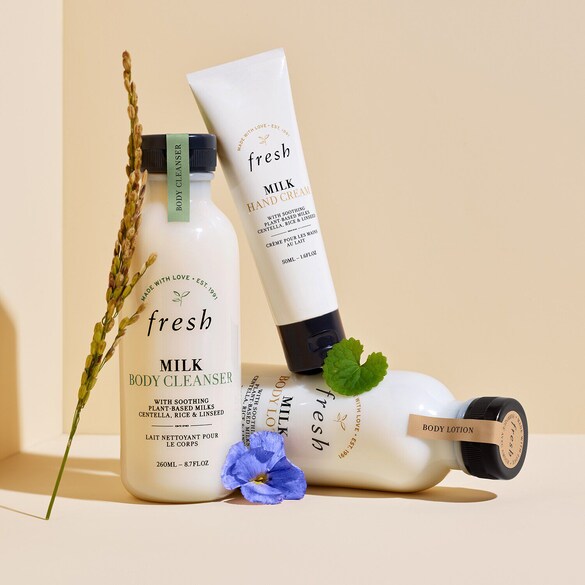 Milk Body Cleanser - Återfuktande duschkräm med växtbaserad mjölk, FRESH