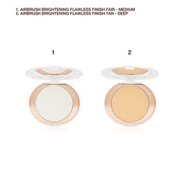 Airbrush Brightening Flawless Finish - Påfyllningsbart mattifierande puder