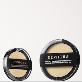Mattifying & Setting Powder 12H - Puder med lång hållbarhet (reseformat)