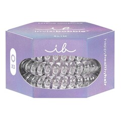 Slim Premium  Crystal clear Hair Scrunchies, INVISIBOBBLE