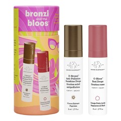 Bronzi and the bloos™ - Ansiktsbehandlingsset med solfritt brun- och rosenserum, DRUNK ELEPHANT