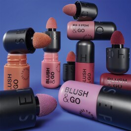 Blush & Go - Flytande rouge med matt finish