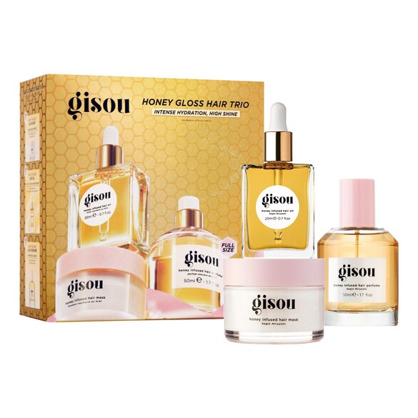 Honey Gloss Hair Trio - Hårset med bästsäljare, GISOU