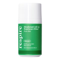 Roll-on Deodorant - Uppfriskande Aloe deodorant med 24-timmars effektivitet, RESPIRE