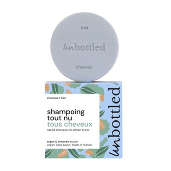 Naked Shampoo - Normalt hår, mandel, UNBOTTLED