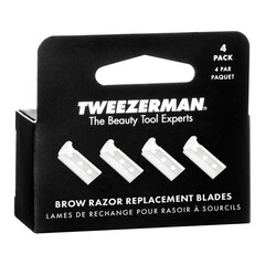 Brow Razor - Rakapparat för ögonbryn, utbytbara blad, Tweezerman