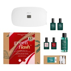 Green Flash Hortencia Red Cherry - Gift set, MANUCURIST