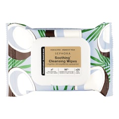 Cleansing Wipes x 20, SEPHORA COLLECTION