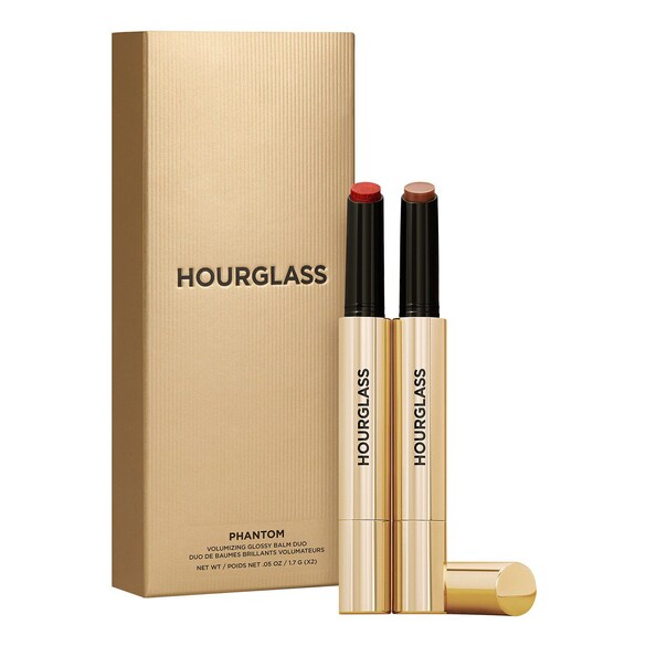 Phantom Volumizing Glossy Balm Duo - Läppgloss i duoform, HOURGLASS