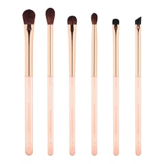 Denude Eye brush set - Set med 6 ögonborstar, NABLA