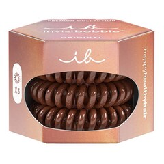 Original Premium - Pretzel Brown Hair Scrunchies, INVISIBOBBLE