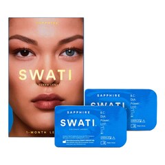 1 Month Lenses - Sapphire, SWATI COSMETICS