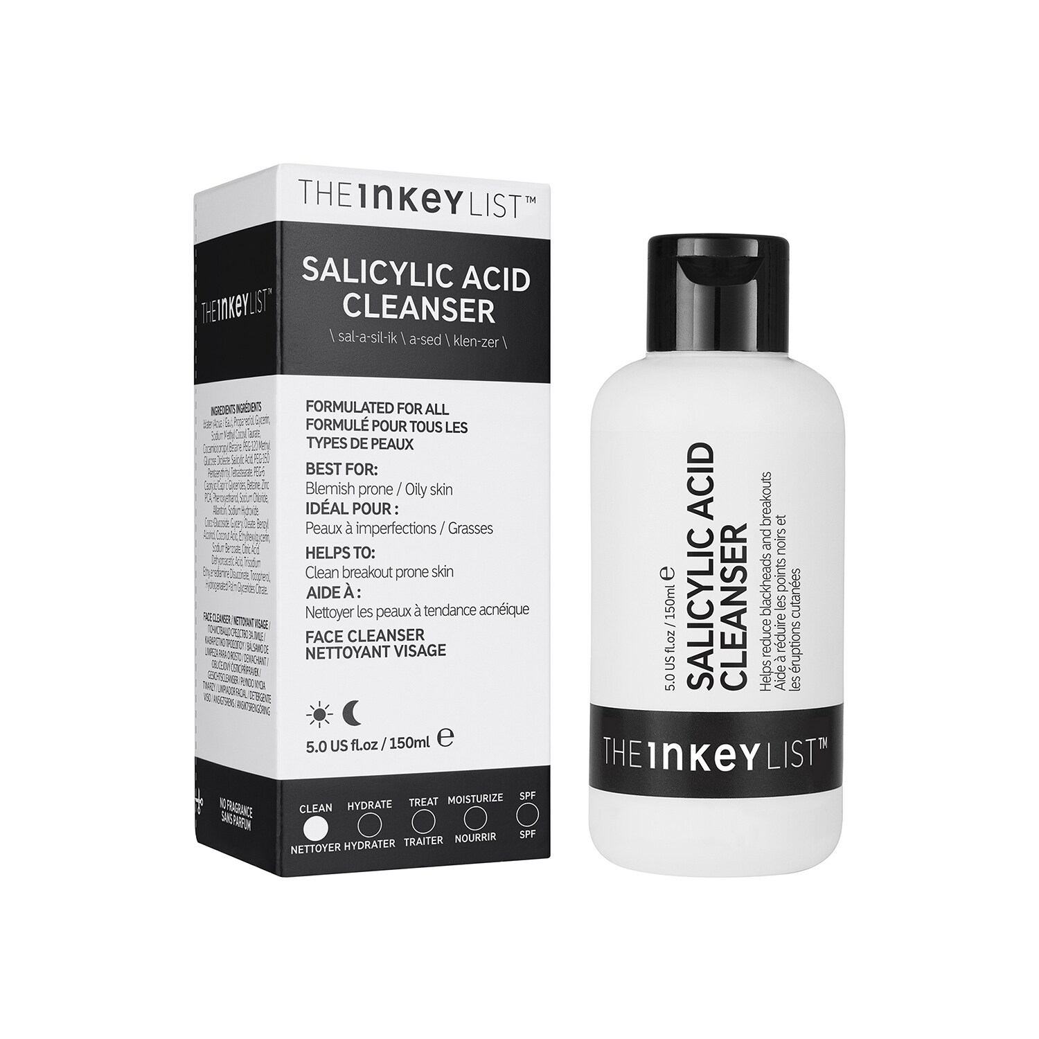Salicylic Acid Cleanser THE INKEY LIST ≡ SEPHORA